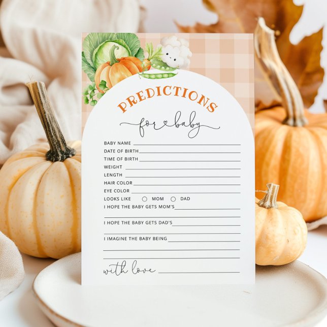 Previsões de abóbora do mercado para bebês (Criador carregado)