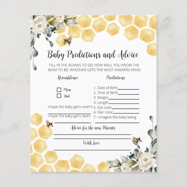 Previsões de bebês e conselhos foram o jogo do par (Frente)