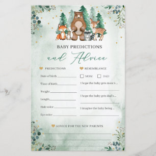 Previsões de bebês e jogos de Chá de fraldas de ac