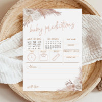 Previsões de Caminhão de Abóbora Boho para Cartão 