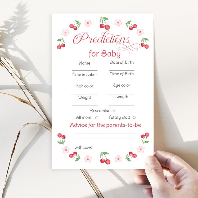 Previsões de Cereja para bebês e conselhos para pa (Criador carregado)