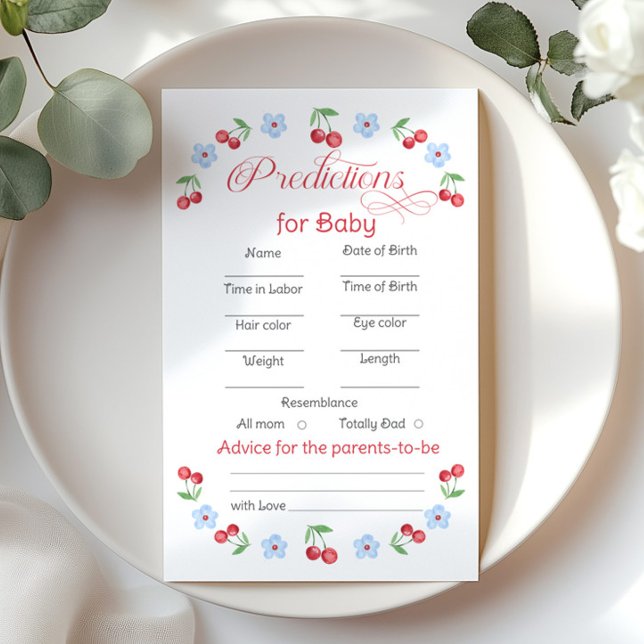 Previsões de Cereja para bebês e conselhos para pa (Criador carregado)