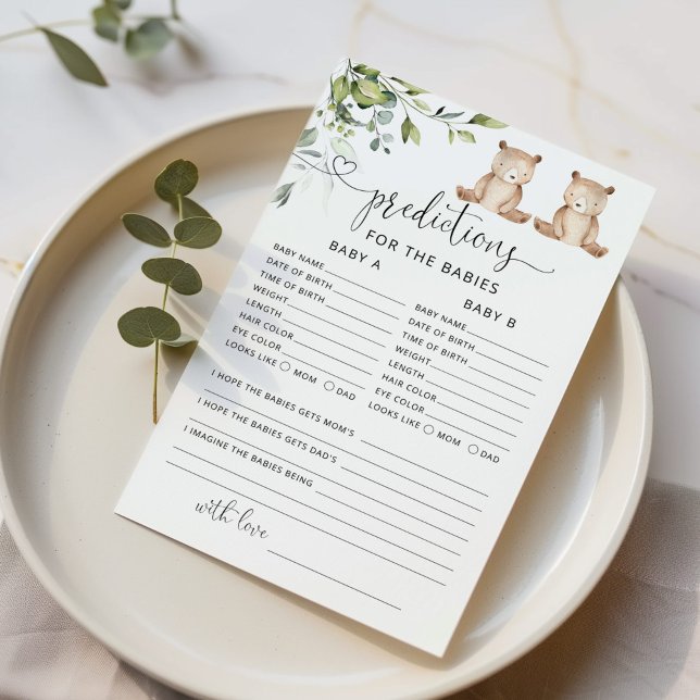 Previsões de gêmeos Eucaliptos para bebês (Criador carregado)