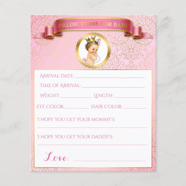 Previsões de Jogos e Dicas da Princesa Rosa Dourad (Frente)