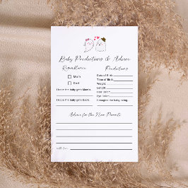 Previsões e conselhos Jogo do Pequeno Chá de frald