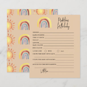 Previsões e jogo de aconselhamento do Boho Rainbow