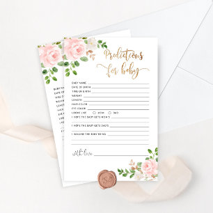 Previsões florais de Blush para bebê