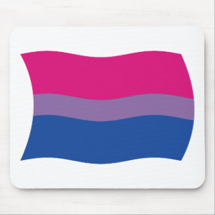 Pride Bissexual Bandeira Mouse Pad