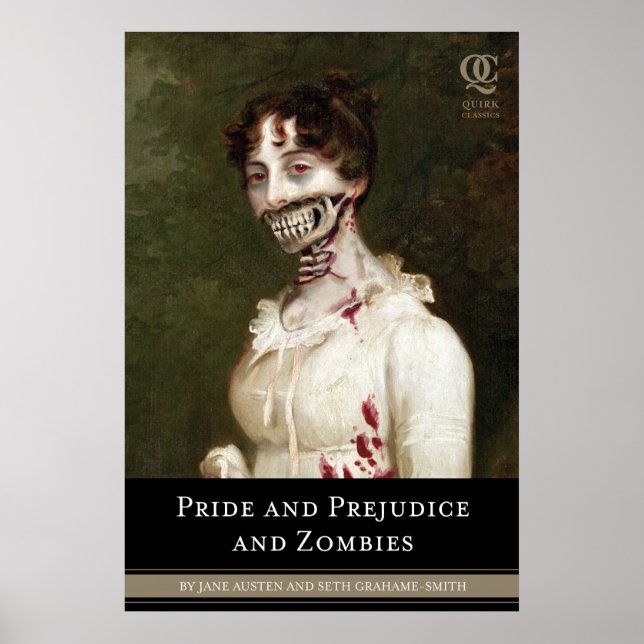 Pride Prejudice & Zombies Cover Poster (Frente)