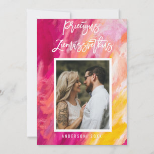 Priecigus Ziemassvetkus Foto Letã Pintada