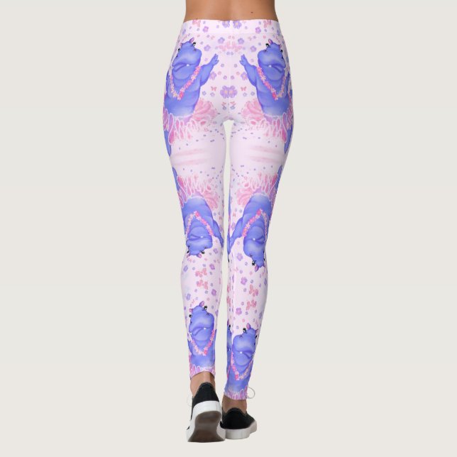 Prima Ballerina Hippo Leggings (Verso)
