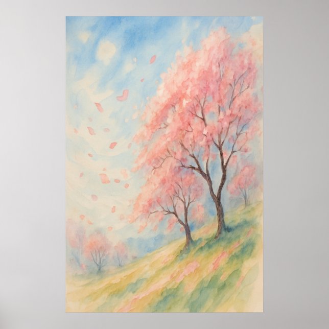 Primavera 1, Blossom Breeze, Poster sazonal (Frente)