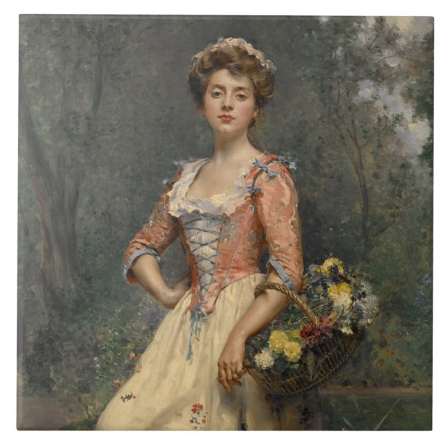 Primavera Beauty (por Raimundo de Madrazo y Garret (Frente)