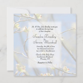 Primavera Blossoms Convite para Casamento