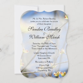 Primavera Blossoms Convite para Casamento