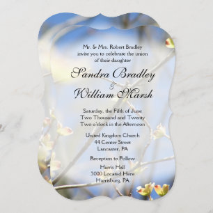 Primavera Blossoms Convite para Casamento