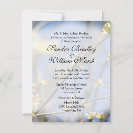 Primavera Blossoms Convite para Casamento