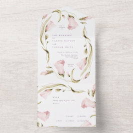 Primavera Boho Big Bold Wildflower Enquadrado