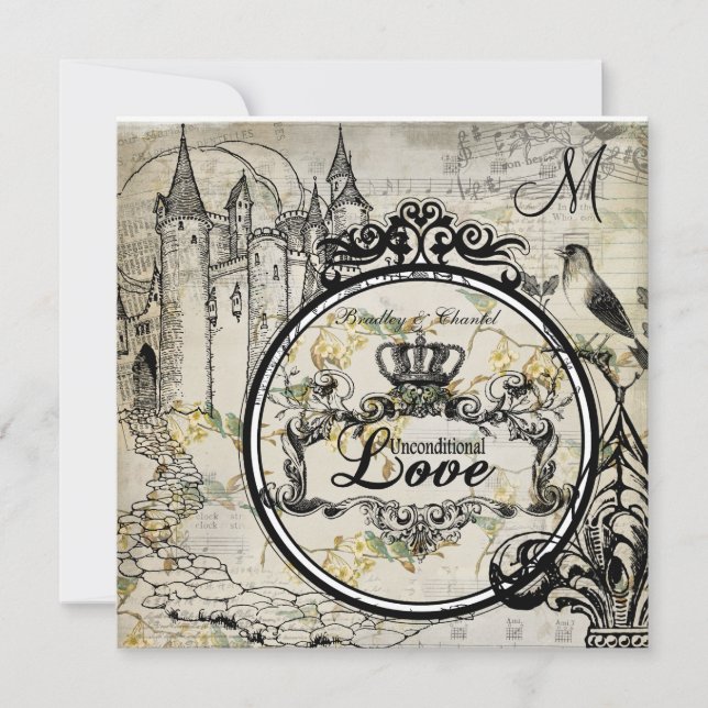 Primavera brilha Convite de casamento de amor inco (Frente)