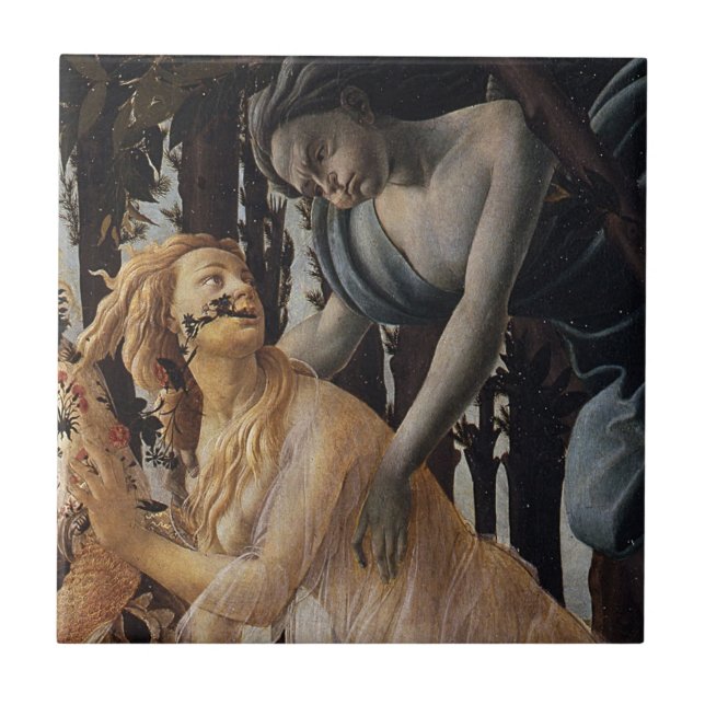 Primavera, Chloris e Zéfiro, Sandro Botticelli (Frente)