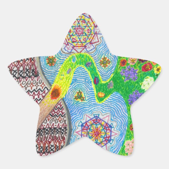 Primavera de Nowruz e adesivos de renovação de vid (Frente)