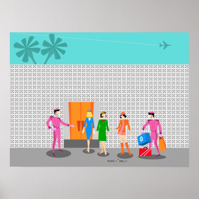 Primavera de Poster de Palma Atômica (Frente)