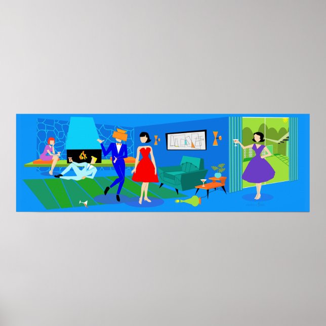 Primavera de Poster de Palma Atômica (Frente)