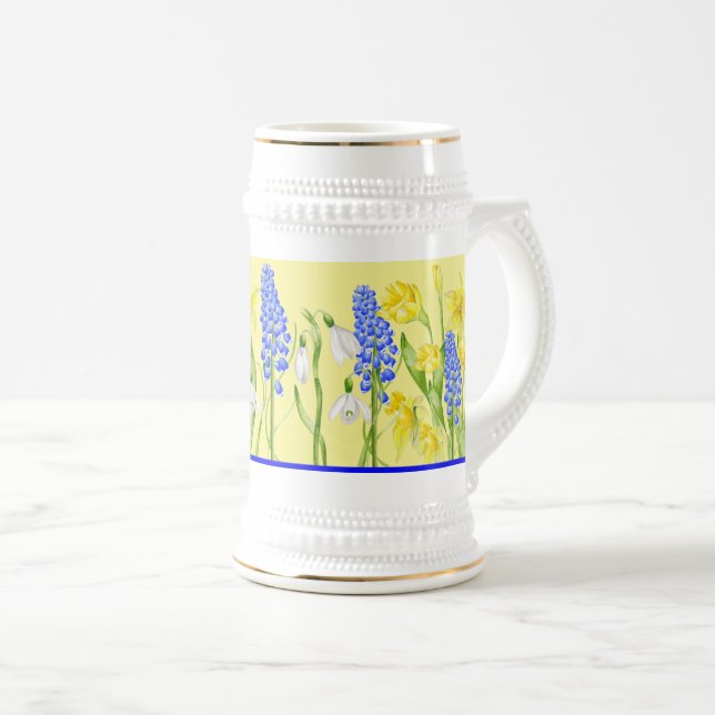 Primavera de terra numa Caneca de cerveja (M,D,S) (Frente Esquerda)