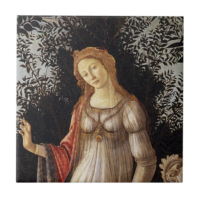 Primavera, detalhe de Vênus por Sandro Botticelli (Frente)