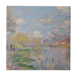 Primavera do Sena por Monet Impressionist