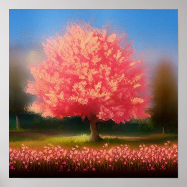 Primavera está no Poster de ar (Frente)