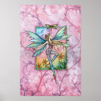 Primavera Fairy Poster Impressão por Molly Harriso
