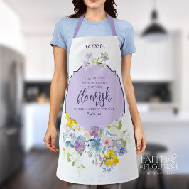 Primavera Floral Bíblia Verso Elegante Personaliza