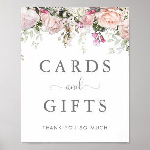 Primavera Floral Cards e Gifts Poster