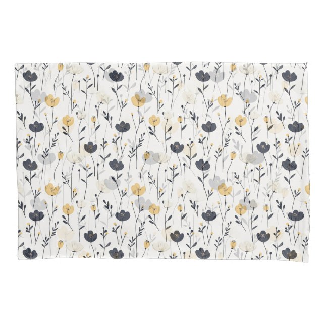 Primavera floral com bege e laranja (Frente)