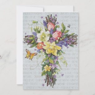 Primavera Floral Cross