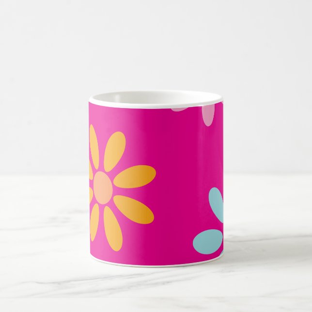 Primavera floral design para canecas (Centro)