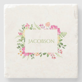 Primavera Frame - Porta copos de pedra personaliza