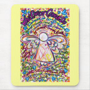 Primavera Hearts Angel Mousepad