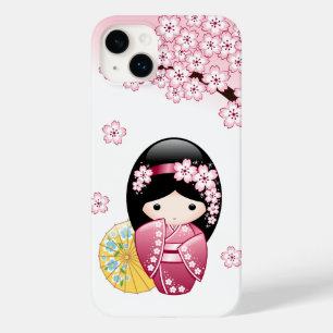 Primavera Kokeshi Doll - Garota Geisha Japonesa Bo