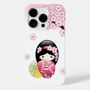 Primavera Kokeshi Doll - Garota Geisha Japonesa Bo