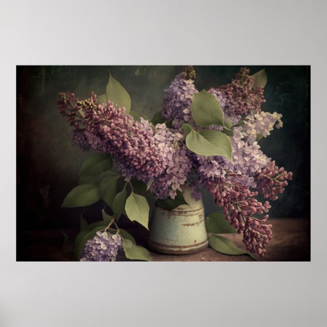 Primavera Lilacs - Poster de vida estática - baixá (Frente)