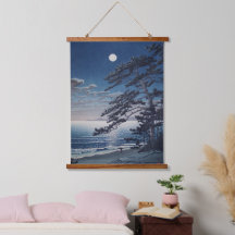 Primavera na praia de Ninomiya Kawase Hasui 1932