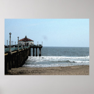 Primavera no poster de Manhattan Beach 36 x 24