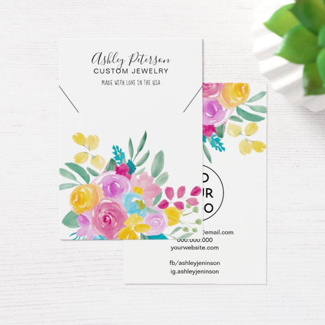 Primavera para Monitor de colar de bijutaria flora (Mesa)