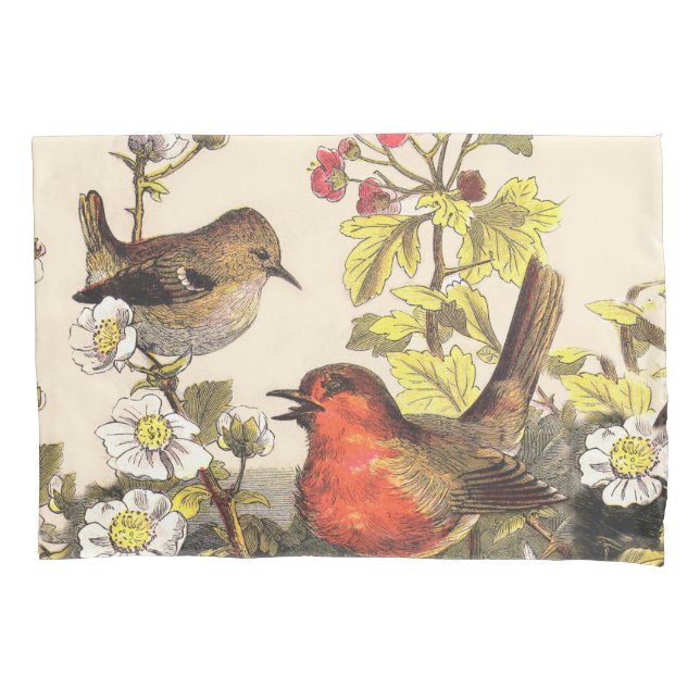 Primavera Robin Birds Red Birds (Frente)