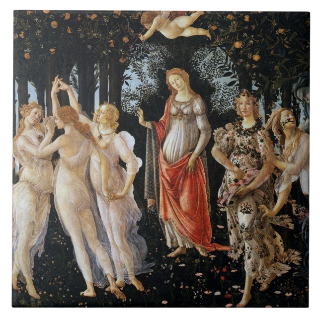 Primavera, Sandro Botticelli (Frente)