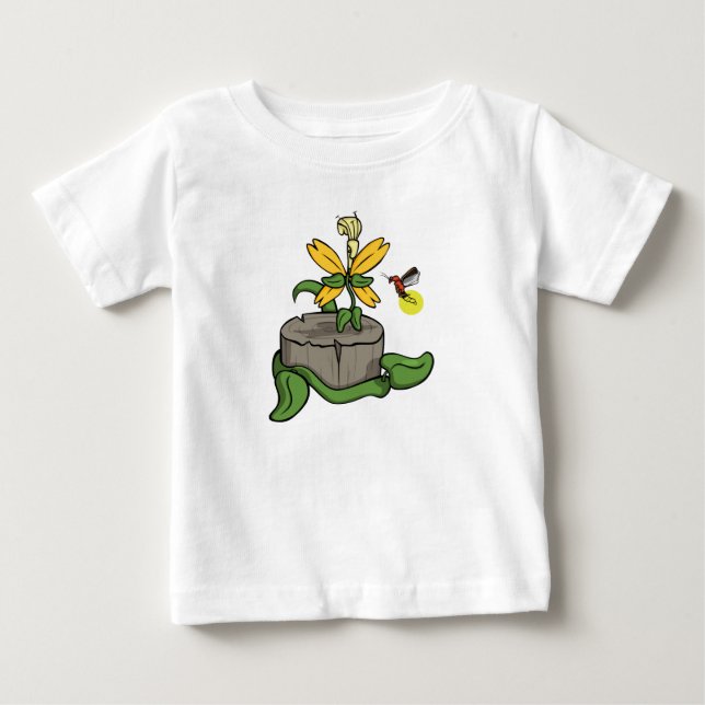 Primavera saudação crianças de verão e camisa de b (Frente)
