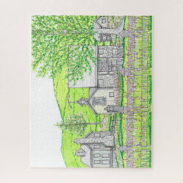 Primavera Stone Barn Quebra-cabeça