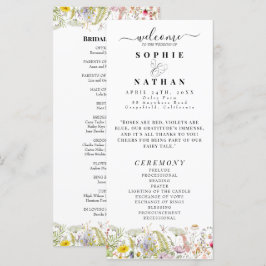 Primavera Summer Wildflower | Programa Casamento